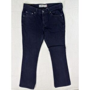 Levis 515 Jeans Womens 10 M Blue Dark Wash Denim Bootcut Mid Rise Stretch VTG